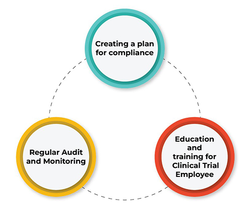 Process Flow of Regulatory Compliance in Dermatological Clinical Trials