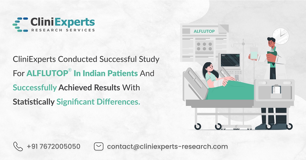 Study for ALFLUTOP in Indian Patient